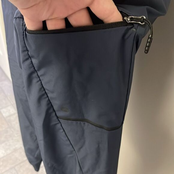 Apana Women’s Slate Blue Pull-On Cargo Joggers Drawstrings Elastic Waist-Medium - Picture 7 of 12